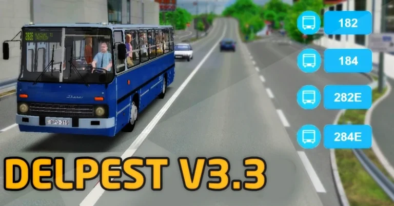 Omsi 2 – Budapest-Delpest v3.3 Map