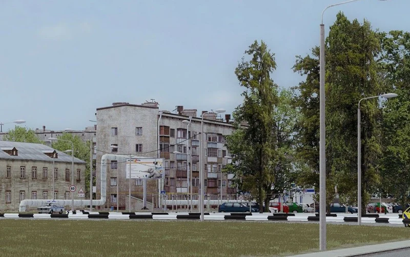 Omsi2 – Georgievsk Karte