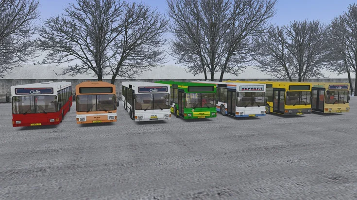 Omsi2 – Barnaul Repainting for MAN EN92