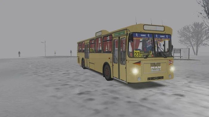 Omsi 2 – Collective farm for MAN SL200