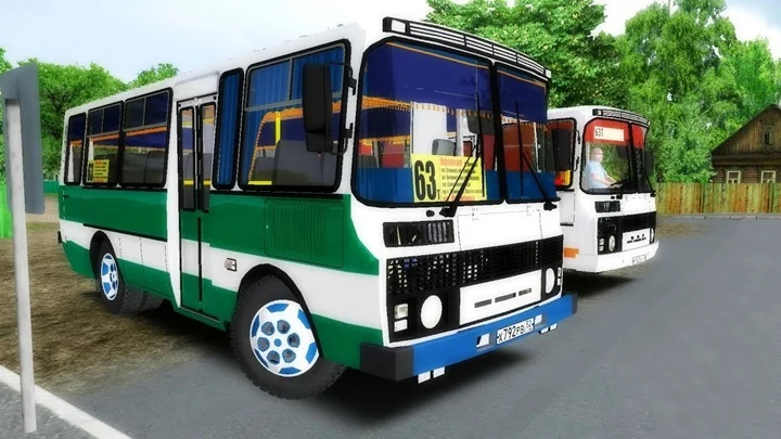 Omsi 2 Paz-3205 And 3205R Midibus Skin Pack