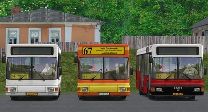 Omsi 2 – Three Perm Repaints Man EN92