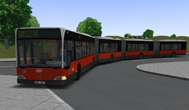 Omsi2 – Mercedes benz Citaro G (3 and 4-section)