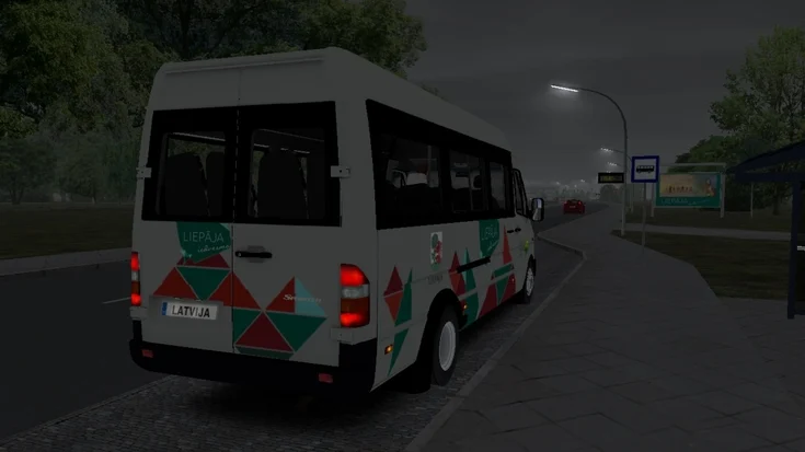Omsi2 – MB Sprinter 412D LIEPAJA Repaint Omsi2 – MB Sprinter 412D LIEPAJA Repaint