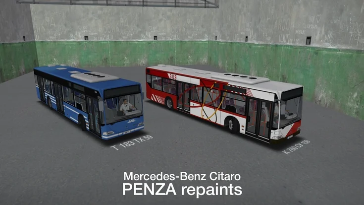 Omsi2 – Mercedes-Benz O530 Citaro Repainting