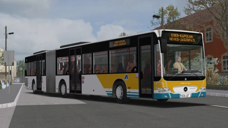 Omsi2 – Citaro Facelift Gü – Kmkk Zrt. Eger Repaint