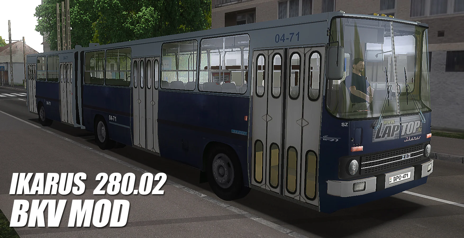 Omsi2 – Ikarus 280.02 – Bkv Mod