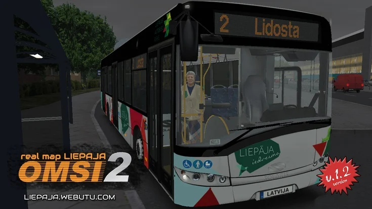 Omsi2 – Real LIEPAJA Map V1.2