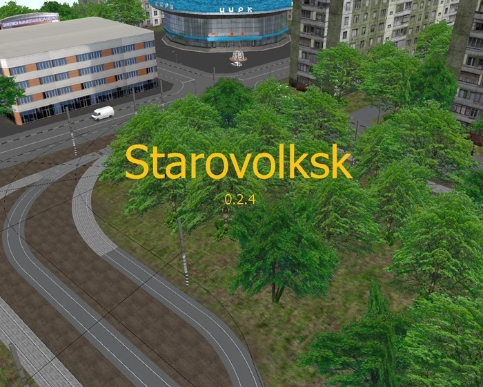 Omsi2 – Starobelsk Karte