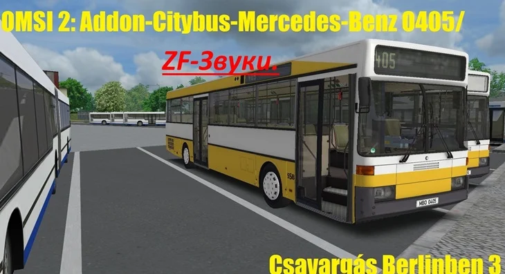 Omsi2 – Zf-Voices for Mercedes-Benz O405 Citybus Addon 0.5