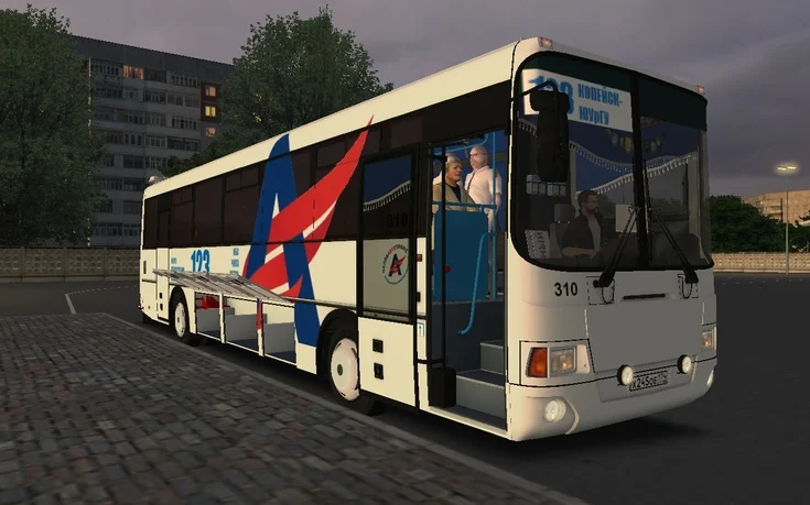 Omsi2 – Repainting for LiAZ 5256.58 Mod