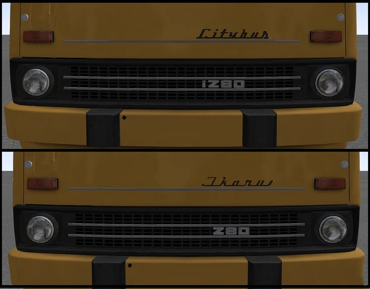 Omsi2 – Nameplates Ikarus for Add-Ons Citybus i260 / i280