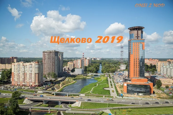 Omsi2 – Schelkovo 2019 Karte