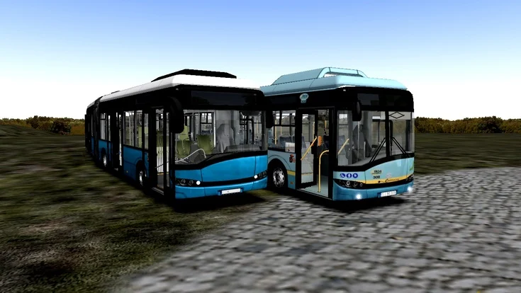 Omsi 2 – Solaris Urbino Electricfamilie “Blue Sky” V2.5