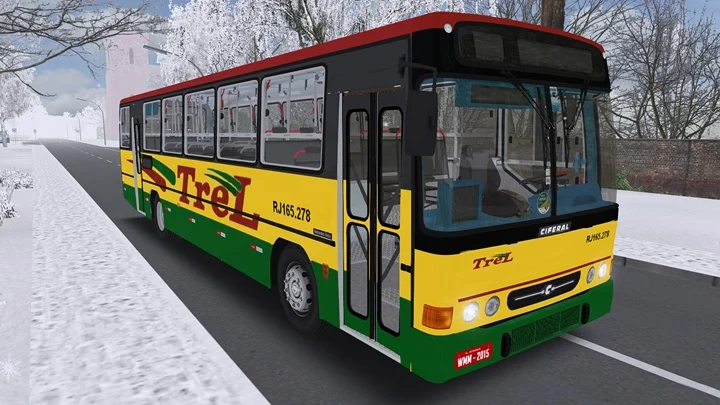 Omsi2 – Ciferal Padron Cidade II MB OF 1721 V1.0