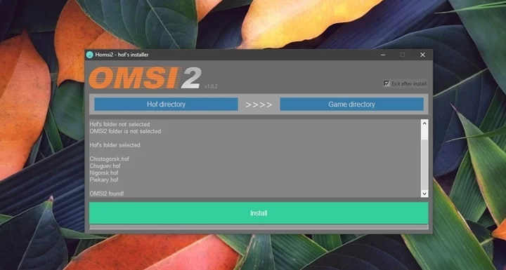 Omsi2 – Hof Installer V1.0.3