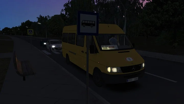 Omsi2 – Mercedes-Benz Sprinter 12D – Riga Version