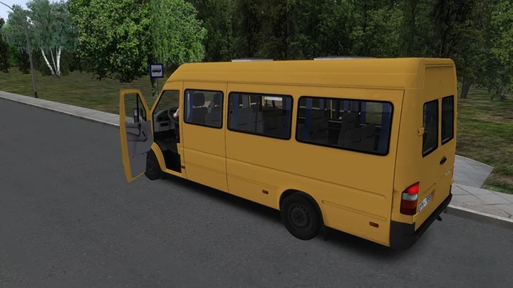 Omsi2 – Mercedes-Benz Sprinter 12D – Riga Version