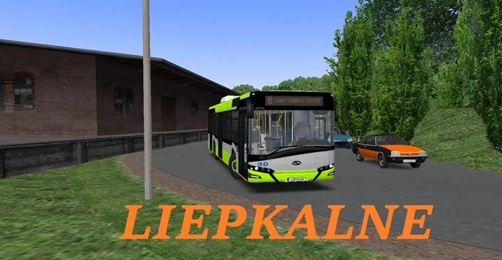 Omsi2 – Liepkalne Map