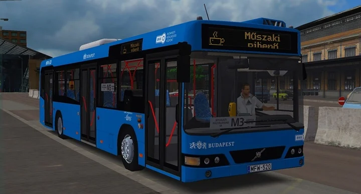 Omsi2 – Volvo 7700 (B7L D7C-275) BKV Budapest