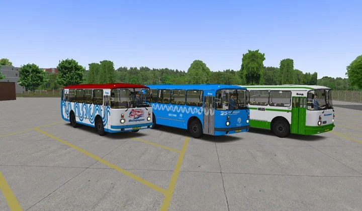 Omsi2 – Pack of Repaints of FC RPL Buses for Man Lions Coach