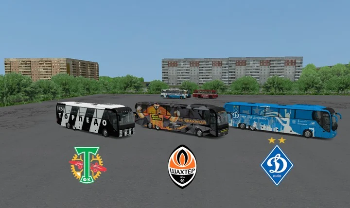 Omsi2 – Football Repaints for MAN / LAZ / Ikarus