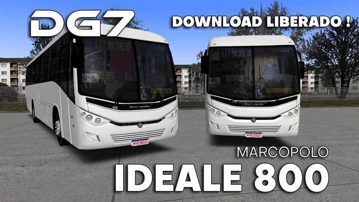 Omsi2 – Marcopolo Ideale 800 MB & VW Bus