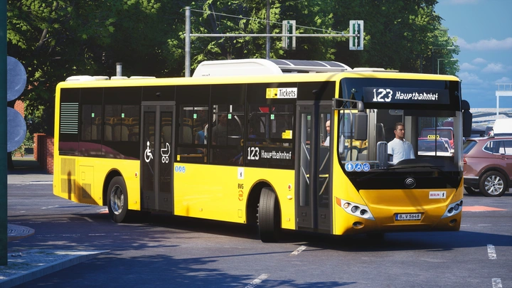 BVG Berlin Yutong Hybrid Citybus Repaint