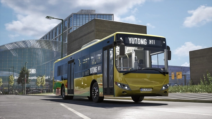 The Bus Yutong Hybrid Citybus