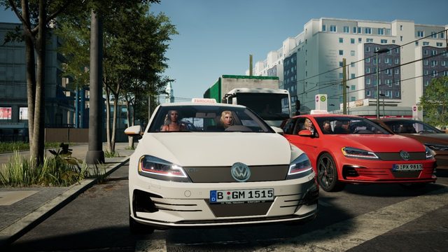 The Bus AI Driving School Car