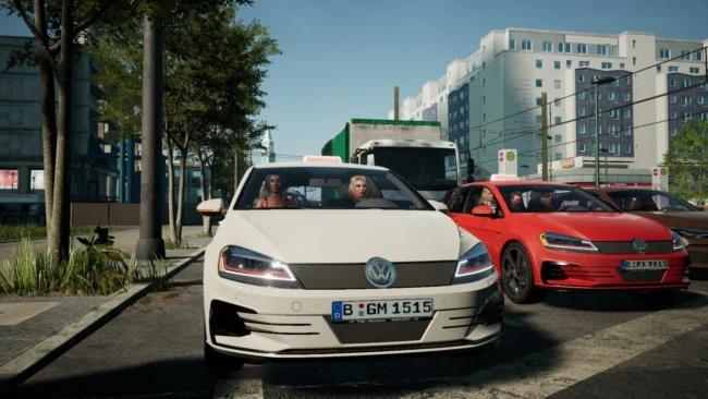 The Bus AI Driving School Car The Bus AI Driving School Car
