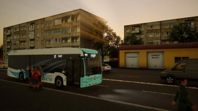 The Bus Kostanay Kazakhstan Map