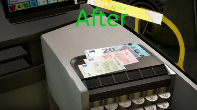 The Bus New Euro Banknotes