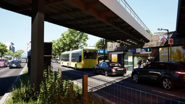 The Bus Reinickendorf – Berlin Map The Bus Reinickendorf – Berlin Map