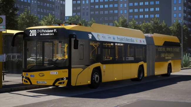 The Bus Solaris Urbino IV Electric BVG Berlin Repaint